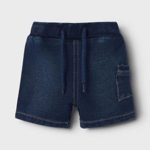 SHORT DENIM BIKER – NAME IT