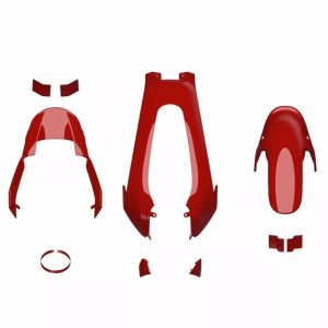 Kit carene verniciate Velvet Red ( rosso )  Ducati Scrambler –  97181131AD