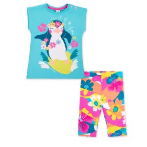 COMPLETO T-SHIRT M/C PINGUINO E LEGGING – TUC TUC