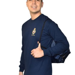 REALE CIRCOLO CANOTTIERI TEVERE REMO – T-shirt cotone manica lunga – Blu