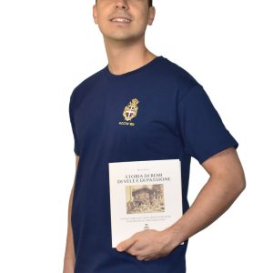 REALE CIRCOLO CANOTTIERI TEVERE REMO – T-shirt cotone manica corta – Blu