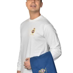 REALE CIRCOLO CANOTTIERI TEVERE REMO – T-shirt cotone manica lunga – Bianco