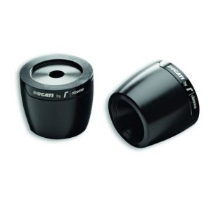 Contrappesi Rizoma manubrio in alluminio dal pieno NERO Panigale V4 – 97380861AA