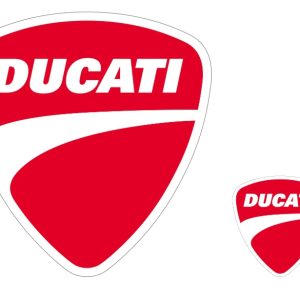 Adesivi Ducati Company Logos cm 6,5×6 cm