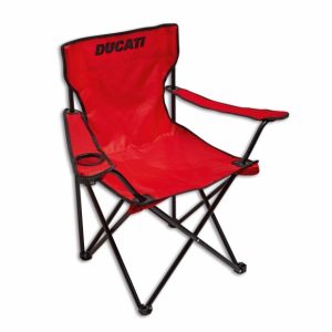 Sedia Pieghevole Originale Ducati Paddock Red