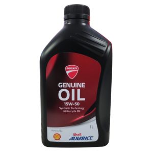 1Lt  1 litro  Olio Lubrificante 15W-50 Ducati Shell PurePlus – Advance