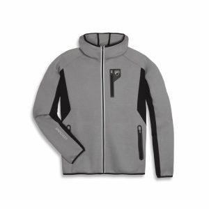 Felpa con cappuccio Ducati Reflex 3.0 grey / grigia