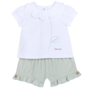 Completo Maglietta M/C e Short Verdi – Chicco