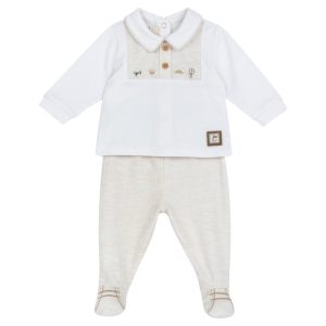 Set T-shirt M/L B.ca e Ghettina Beige – Chicco
