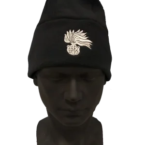 Berrettino pile Carabinieri fiamma argento