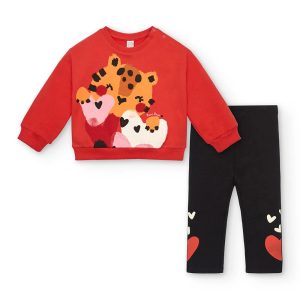 SET FELPA con LEGGINS CARTOON CALLING –