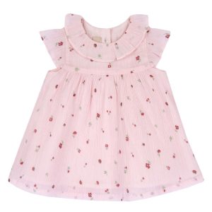 VESTITO ROSA A FIORI – CHICCO