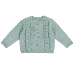 PULL TRICOT CON VOLANT – Chicco