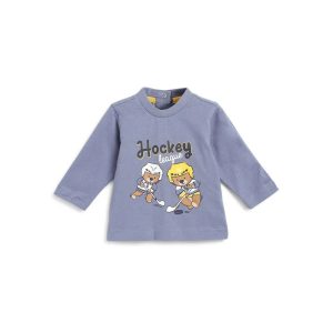 MAGLIETTA M/L CELESTE CON STAMPA HOCKEY – CHICCO