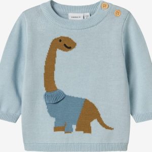 MAGLIONE COTONE CON DINOS. C.STE – NAME IT