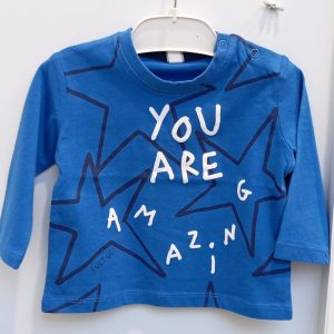 T SHIRT M/L AZZURRO AMAZING – TUC TUC