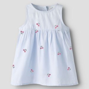 Abito a Giro Polvere con Ricamo Ciliegie – Name it