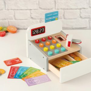 REGISTRATORE DI CASSA IN LEGNO – KIOKIDS