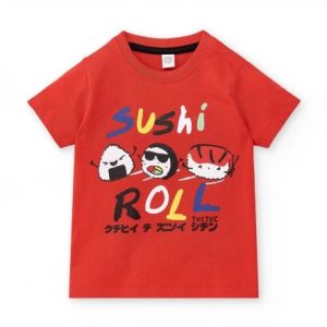 T-SHIRT M/C ROSSA HEY SUSHI – TUC TUC