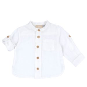 Camicia M/L Bianca Lino – Chicco