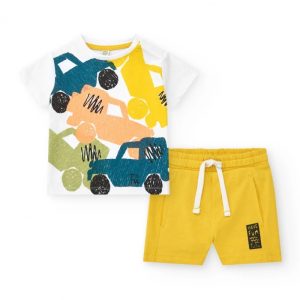 COMPLETO 2 PZ BERMUDA GIALLO – TUC TUC