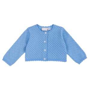 Cardigan Azzurro Traforata – Chicco