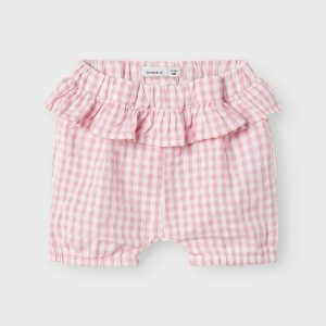 SHORT A QUADRI B.CO E ROSA – NAME IT