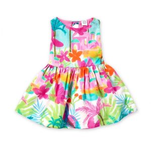 ABITO POPELINE FANTASIA PARADISO – TUC TUC