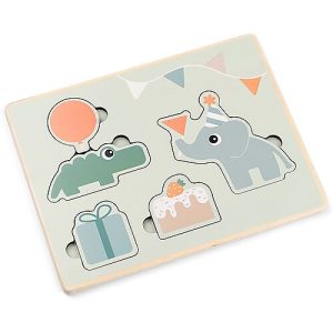 Gioco a Incastro Celebration Legno 12m+ – Done By Deer