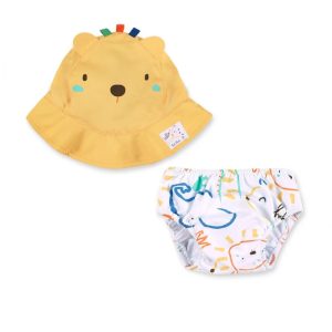 SET 2PZ COSTUME CONTENITIVO “AMIMAL LIFE” E CAPPELLINO – TUC TUC