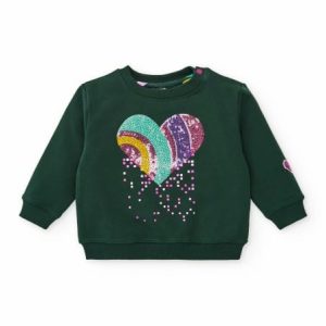 FELPA VERDE SCUSOCON CUORE CIBER DINO – Tuc tuc