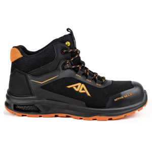 Scarpe antinfortunistiche Active A-Fit High Orange S3L Fo Sr Esd Metal Free