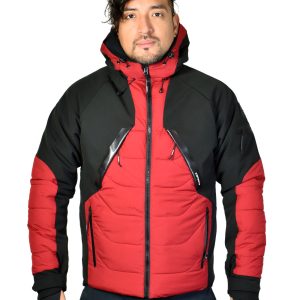 ICEPEAK – COMPLETO SCI UOMO EBERN rosso, pantalone nero