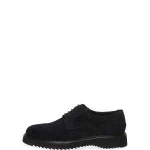 Allacciato francesina in camoscio blu fino al n 50