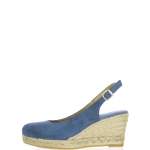 Espadrillas bluette chiusa in punta Toni Pons