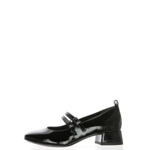 Ballerina maryjane in vernice con tacco basso Tamaris