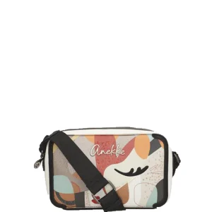 Borsa a tracolla con stampa Eikon Anekke