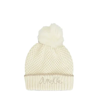 Cappello in maglia beige Anekke