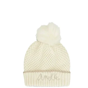 Cappello in maglia beige Anekke