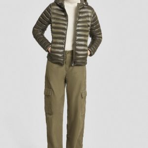 CIESSE – PIUMINO CORTO CON CAPPUCCIO Aghata – Verde