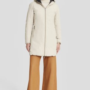 CIESSE – PIUMINO LUNGO DONNA REVERSIBILE Jusy – Beige/Nero