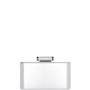 Clutch chiusura gioiello argento e oro Menbur