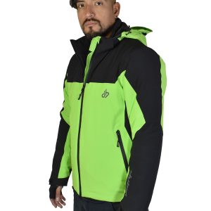 DUBIN – COMPLETO SCI UOMO Vinson verde, pantalone nero