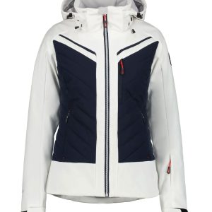 ICEPEAK – COMPLETO SCI DONNA Epworth Bianco, pantalone blu