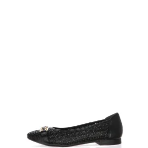 Decolletè bassa traforata con catena Tamaris