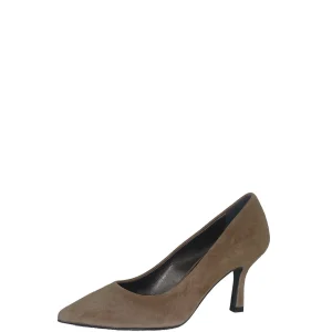 Decolletè camoscio acero Tiqu