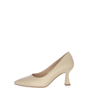 Decolletè panna in pelle dal 33 al 44 Melluso