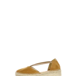 Erla esapdrillas bassa in camoscio cuoio