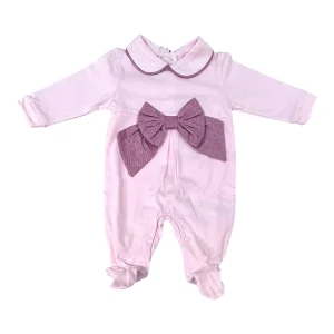 Nazareno Gabrielli Tutina Fiocco Cotone Da Neonata Da Corredino