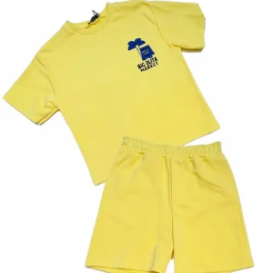 MRL Completo Ragazzo Felpa Cotone Mezza Manica con Bermuda